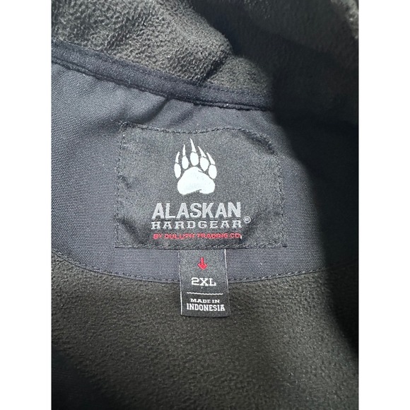 Alaskan Hardgear AKHG Force Nine Men's Black Full Zip Utility Jacket size 2XL - Picture 3 of 4